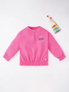 Ed-a-Mamma Girls Pink Sweatshirt