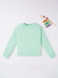 Ed-a-Mamma Girls Green Sweatshirt