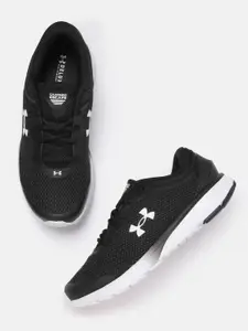 UNDER ARMOUR Women Black Woven Design Charged Escape 3 BL Running Shoes