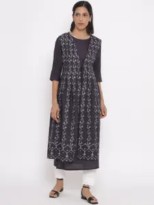 W Ethnic Motifs Printed Kurta