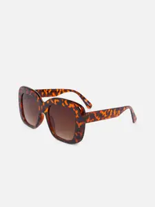 Vero Moda Women Brown Lens & Brown Square Sunglasses