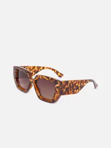 Vero Moda Women Brown Lens & Brown Square Sunglasses