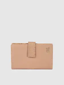 Baggit Women Beige Two Fold Wallet
