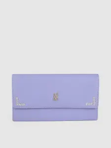 Baggit Women Lavender Two Fold Wallet