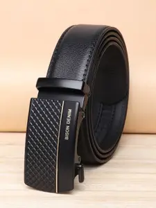 URBAN ALFAMI Men Black PU Belt