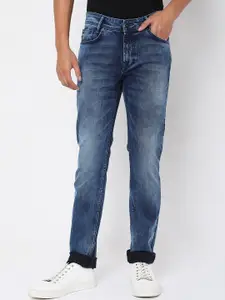 Mufti Men Blue Slim Fit Heavy Fade Jeans