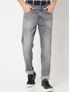 Mufti Men Grey Heavy Fade Jeans