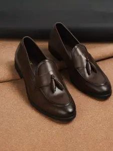 CODE by Lifestyle Men Brown Solid Formal Shoes