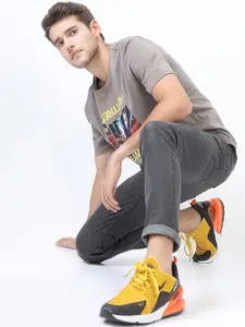 HIGHLANDER Men Grey Skinny Fit Clean look Stretchable Jeans