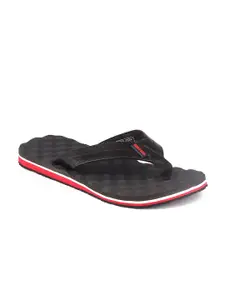 Red Chief Men Grey & White Rubber Room Slippers