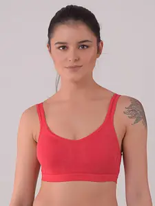 Apraa & Parma Coral Non Padded Organic Features Sports Bra