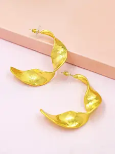 Bellofox Gold-Toned Classic Drop Earrings