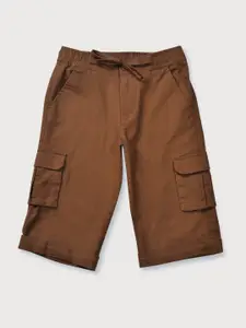 Gini and Jony Boys Brown Cargo Shorts