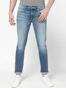 Lee Men Blue Slim Fit Light Fade Stretchable Jeans