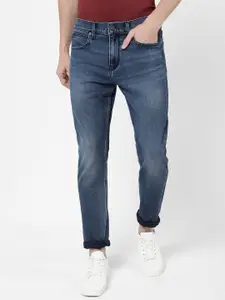 Lee Men Blue Slim Fit Light Fade Stretchable Jeans