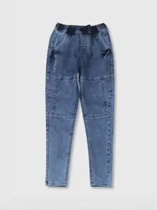 Gini and Jony Boys Blue Heavy Fade Jeans