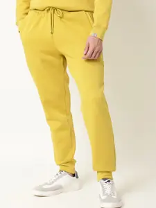 RARE RABBIT Men Chase Slim Fit Solid Cotton Joggers