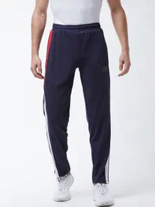 Masch Sports Men Navy Blue Solid Training or Gym Track Pants
