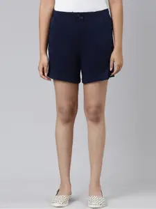 Go Colors Girls Navy Blue Shorts