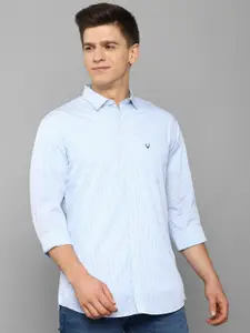 Allen Solly Men Blue Slim Fit Formal Shirt
