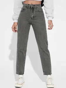 Kotty Women Grey Jean High-Rise Stretchable Jeans