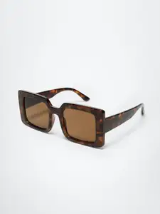 MANGO Women Sustainable Oversized Sunglasses with UV Protected Lens 37082507
