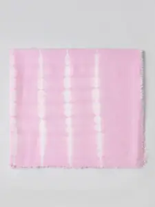 ONLY Women Pink & White Dyed Scarf