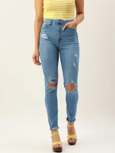 FOREVER 21 Women High-Rise Skinny Fit Regular Length Jeans