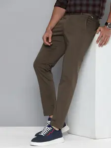 Flying Machine Men Super Slim Fit Mid Rise Semi Formal Trousers
