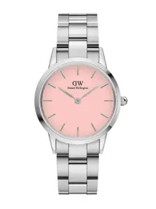 Daniel Wellington Iconic Link 32mm S Pastel Pink Women Watch - DW00100535