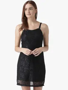 DODO & MOA Black Sheath Dress
