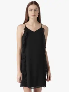 DODO & MOA Black A-Line Dress