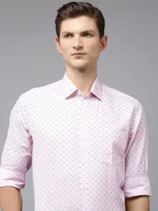 Arrow Pure Cotton Original Slim Fit Printed Formal Shirt