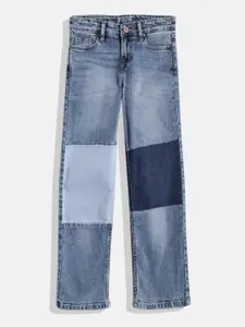 Pepe Jeans Girls Straight Fit Clean Look Stretchable Jeans