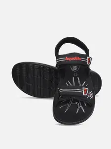 Aqualite Aqualite Men Black Comfort Sandals