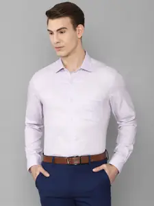 Louis Philippe Men Purple Formal Shirt