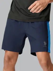 U.S. Polo Assn. Men Blue Athleisure Shorts