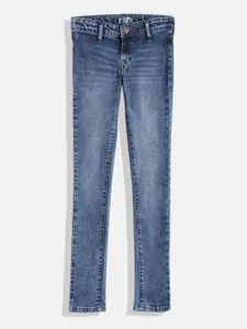 Pepe Jeans Girls Skinny Fit Light Fade Clean Look Stretchable Jeans