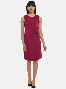 Annabelle by Pantaloons Red Sheath Dress