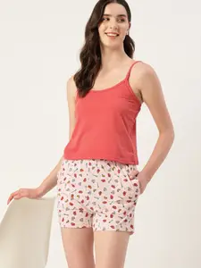 DressBerry Women Solid Shorts Set