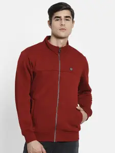 Octave Men Maroon Sweatshirt