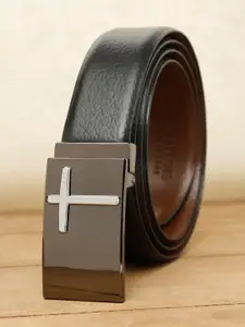 Teakwood Leathers Men Black Belts