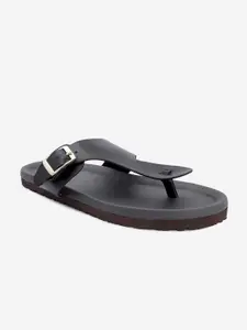THE MADRAS TRUNK Men Grey  Comfort Sandals With Buckles