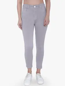FCK-3 Women Grey Jean High-Rise Stretchable Jeans
