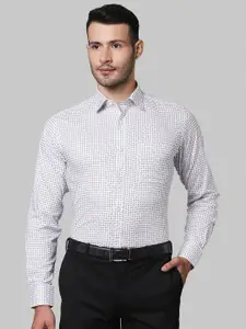 Raymond Slim Fit Opaque Cotton Printed Casual Shirt
