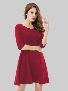 ADDYVERO Red Dress