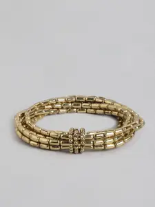 RICHEERA Women Gold-Toned Gold-Plated Bracelet