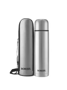 BOROSIL Hydra Thermo Stainless Steel Vacuum Insulated Flask Water Bottle 1 L
