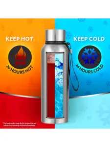 BOROSIL Trek Vacuum Insulated Flask Water Bottle 700ml