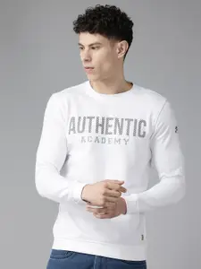 Van Heusen Sport Men Printed Sweatshirt